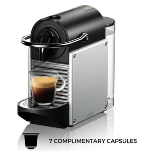 Nespresso Pixie Silver , DeLonghi