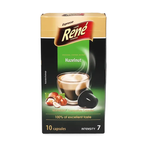 CAFE RENE | HAZELNUT | INTENSITY 7 – Pods Of The World